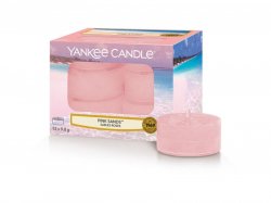 YANKEE CANDLE Pink Sands svíčka 9,8g čajová 12ks