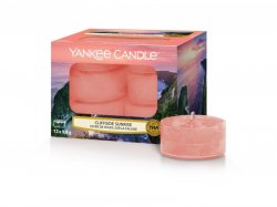 YANKEE CANDLE Cliffside Sunrise svíčka 9,8g čajová 12ks