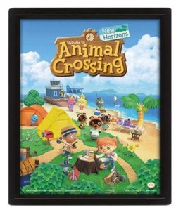 3D Obraz Animal Crossing