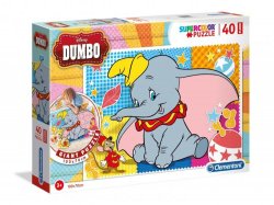 Clementoni Puzzle Supercolor Floor - Dumbo 40 dílků