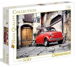 Clementoni Puzzle - FIAT 500 ( 500 dílků )