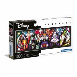 Clementoni Puzzle panorama - Disney Villains 1000 dílků