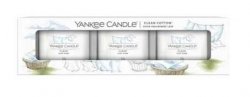 YANKEE CANDLE Soft Blanket svíčka votivní sada 3ks 37g