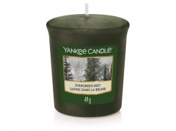 YANKEE CANDLE Evergreen Mist svíčka 49g votivní