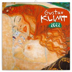 Poznámkový kalendář Gustav Klimt 2022, 30 x 30 cm