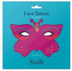 Snails Tetování na obličej - Brazil