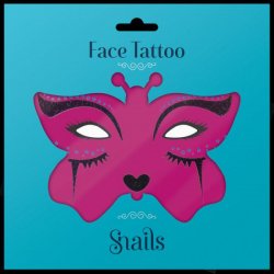 Snails Tetování na obličej - Midnight Cat