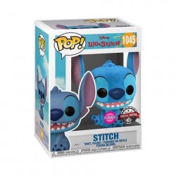 Funko POP Disney: Lilo & Stitch - Seated Stitch FLOCKED (exclusive special edition)