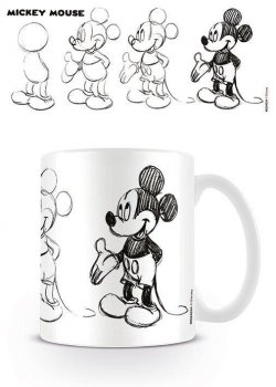 Hrnek Mickey Mouse - Sketch 315 ml