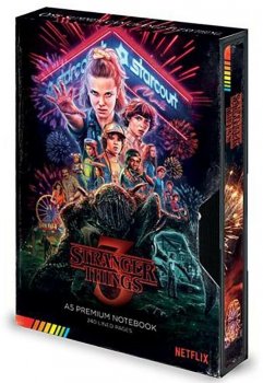 Blok A5 premium - Stranger Things (VHS)