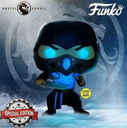 Funko POP Movies: Mortal Kombat - Sub-Zero (exclusive special edition Glow In The Dark)