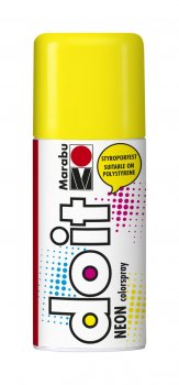 Marabu do it Akrylová barva ve spreji neon matná - žlutá 150 ml