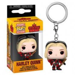 Funko POP Keychain: The Suicide Squad - Harley Quinn (Damaged Dress) - klíčenka