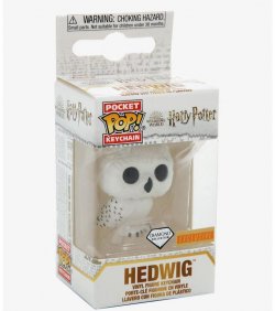 Funko POP Keychain: Harry Potter - Hedvika (limited diamond exclusive edition)