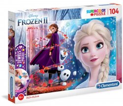 Clementoni Puzzle Jewels - Frozen 2, 104 dílků