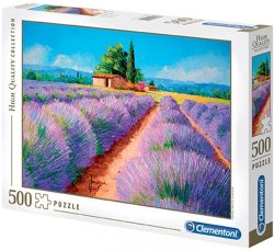 Clementoni Puzzle - Levandule, 500 dílků