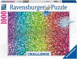 Ravensburger Puzzle Challenge - Glitter 1000 dílků 