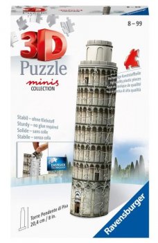 Ravensburger Puzzle Mini budova - Šikmá věž v Pise 54 dílků 