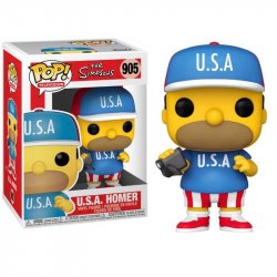 Funko POP Animation: Simpsons - USA Homer                                    