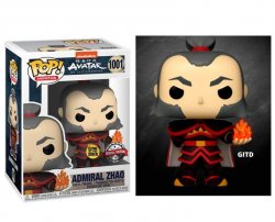 Funko POP Animation: Avatar - Zhao w/Fireball (GITD exclusive special edition)                          