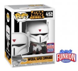 Funko POP SW Rebels - Imperial Super Commando (2021 Virtual Funkon Shared Exclusive)                             