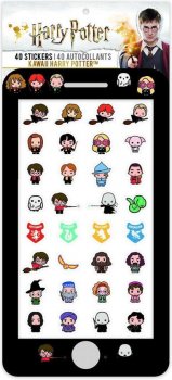 Harry Potter: Samolepky Kawaii - 40 ks