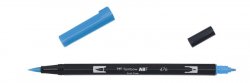 Tombow Oboustranný štětcový fix ABT Dual Brush Pen - cyan
