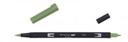 Tombow Oboustranný štětcový fix ABT Dual Brush Pen - asparagus