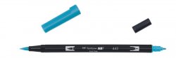 Tombow Oboustranný štětcový fix ABT Dual Brush Pen - turquoise
