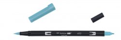 Tombow Oboustranný štětcový fix ABT Dual Brush Pen - process blue