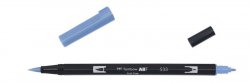 Tombow Oboustranný štětcový fix ABT Dual Brush Pen - peacock blue
