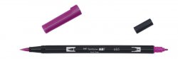 Tombow Oboustranný štětcový fix ABT Dual Brush Pen - deep magenta