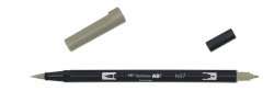 Tombow Oboustranný štětcový fix ABT Dual Brush Pen - warm grey 5