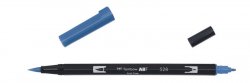 Tombow Oboustranný štětcový fix ABT Dual Brush Pen - navy blue