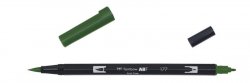 Tombow Oboustranný štětcový fix ABT Dual Brush Pen - dark jade