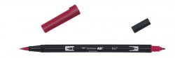 Tombow Oboustranný štětcový fix ABT Dual Brush Pen - crimson