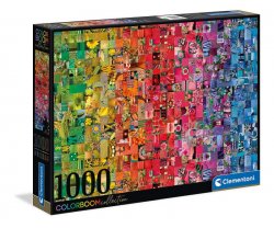 Clementoni Puzzle Color Boom - Koláž 1000 dílků