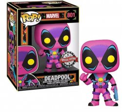 Funko POP Marvel: Deadpool (BlackLight limited exclusive edition)