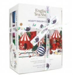 English Tea Shop Vánoční kolekce čajů - bílá 12 pyramidek 24g