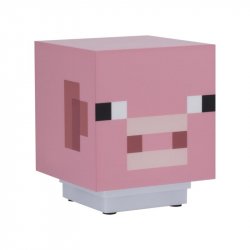 Minecraft Prasátko - Dekorativní lampa