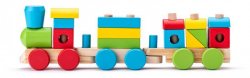 Woody Dřevěný skládací nákladní vlak + dva vagony