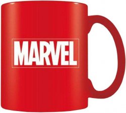 Hrnek Marvel v dárkovém boxu - červený 315 ml