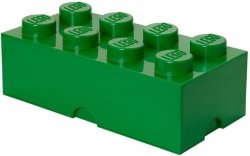 Úložný box LEGO 8 - tmavě zelený