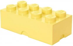 Úložný box LEGO 8 - světle žlutý