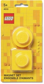 Magnetky LEGO set - žluté 2 ks