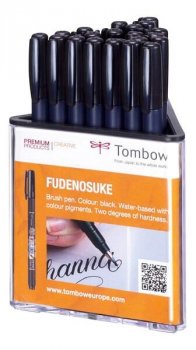 Tombow Štětcový fix Fudenosuke - sada 20 ks