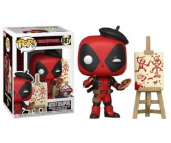 Funko POP Marvel: Deadpool as French Painter (exclusive special edition)