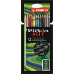 Pastelky STABILO GREENcolors ARTY 12 ks