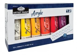 Akrylové barvy Royal & Langnicke ARTIST 12x120 ml