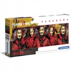 Clementoni Puzzle - Panorama La casa de papel 1000 dílků